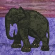 Evening Elephant detail