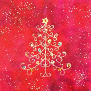 Christmas Tree Design Kit Red