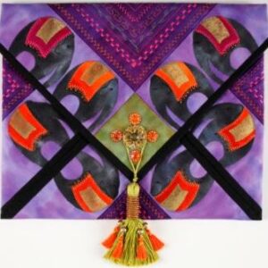 Indian Dowry Bag Or Cushion Pattern